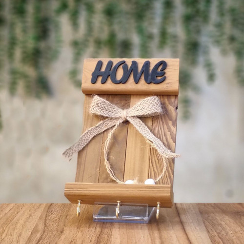 جاکلیدی آویزی دیواری چوبی