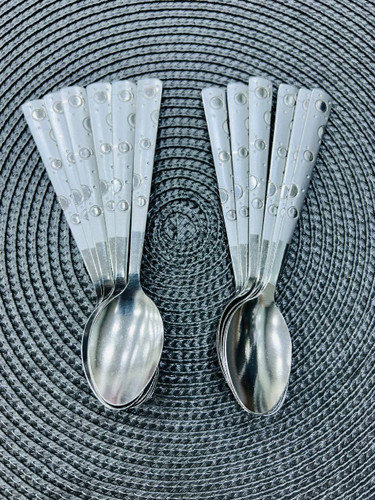 قاشق چای خوری ۶ عددی استیل