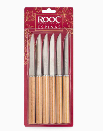 چاقو دسته چوبی خارجی تیز