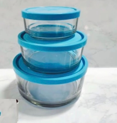 ظرف بلوری ۳ عددی