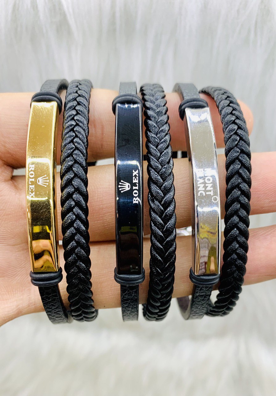 دستبند چرمی