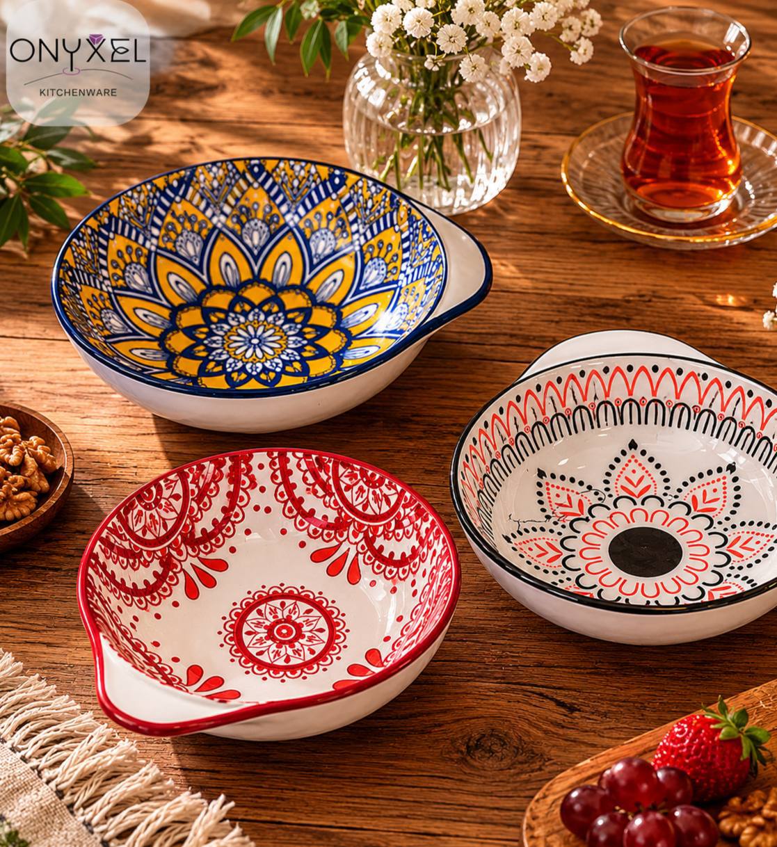 مینی پیاله ترشی خوری ماست خوری سرامیکی وارداتی لعاب بالا
