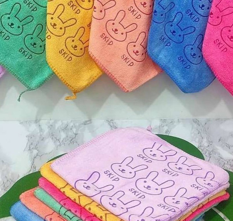 دستمال آشپزخانه خرگوشی ساده رنگی با کیفیت در ۲ سایز قابل انتخاب
